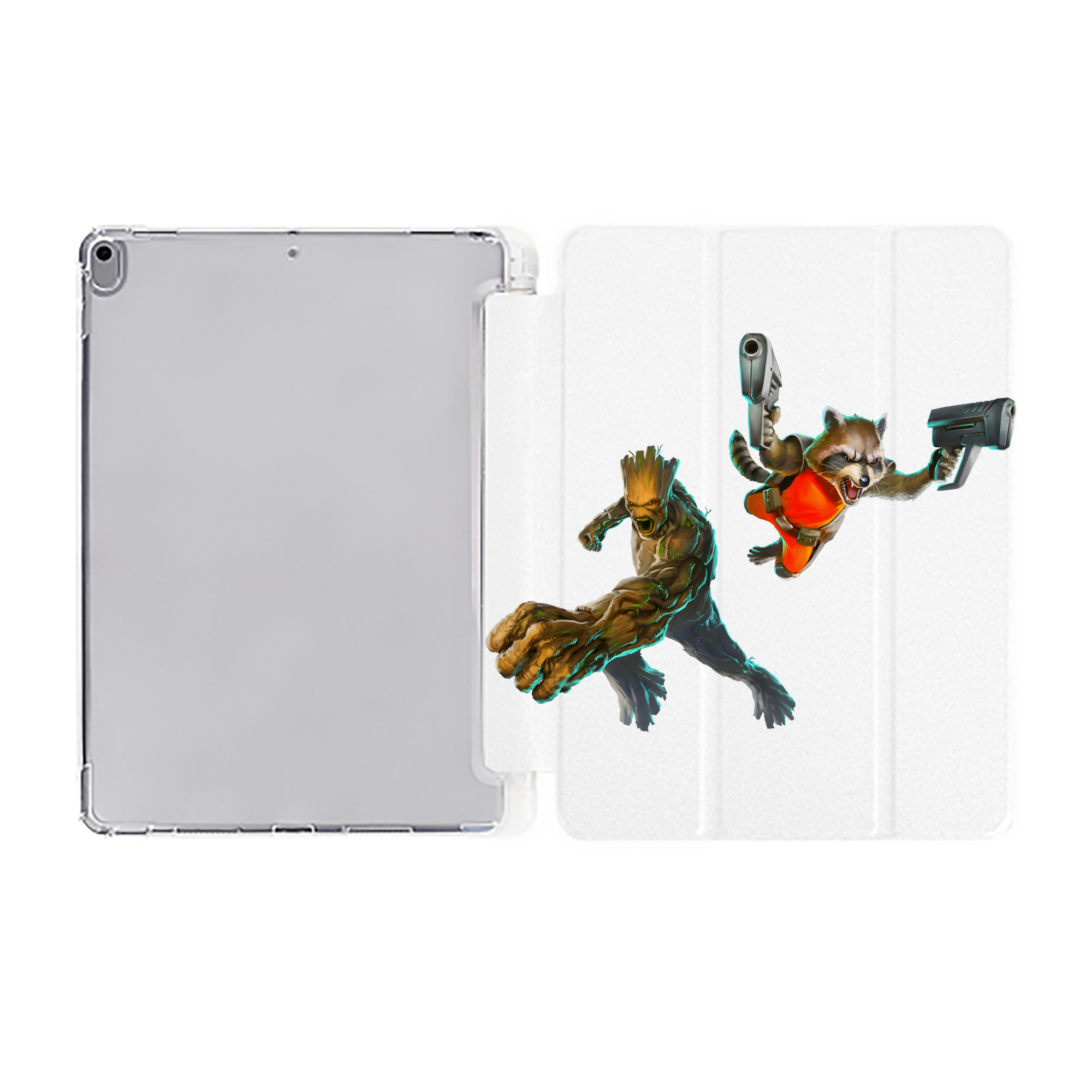 （画像用） アベンジャーズ The Avengers IPad ケース ペン収納付き 三つ折りスタンド PUレザー×シリコン 対応機種9.5/10.5/10.9インチ